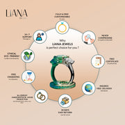 Minimal Lab-Grown Diamond Pavé Band Ring in Solid Gold – IGI Certified, 0.72 CT TW