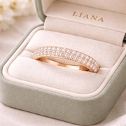Minimal Lab-Grown Diamond Eternity Band in 14K Solid Gold – IGI Certified, 1.12 CT TW