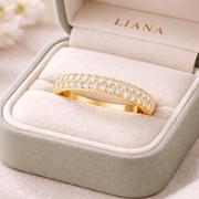 Minimal Lab-Grown Diamond Eternity Band in 14K Solid Gold – IGI Certified, 1.12 CT TW