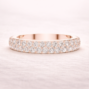 Minimal Lab-Grown Diamond Eternity Band in 14K Solid Gold – IGI Certified, 1.12 CT TW