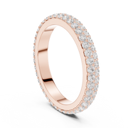 Minimal Lab-Grown Diamond Eternity Band in 14K Solid Gold – IGI Certified, 1.12 CT TW