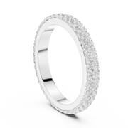 Minimal Lab-Grown Diamond Eternity Band in 14K Solid Gold – IGI Certified, 1.12 CT TW