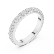 Minimal Lab-Grown Diamond Eternity Band in 14K Solid Gold – IGI Certified, 1.12 CT TW