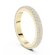 Minimal Lab-Grown Diamond Eternity Band in 14K Solid Gold – IGI Certified, 1.12 CT TW