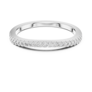 Round Lab Grown Diamond Half Eternity Band in 14K/18K Rose Gold – 0.22 CT Liana Jewels