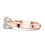 1.50 CT Princess Cut Lab Grown Diamond Solitaire Engagement Ring in Solid Gold 14K/18K – IGI Certified Liana Jewels