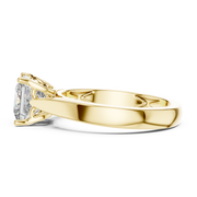 1.50 CT Princess Cut Lab Grown Diamond Solitaire Engagement Ring in Solid Gold 14K/18K – IGI Certified Liana Jewels