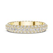 Full Eternity Round Lab Grown Diamond Band Ring | 1.51 CT TW | 14K / 18K Gold Liana Jewels