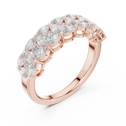 IGI Certified Lab Grown Diamond Engagement Ring with Princess & Marquise Diamonds | 1.40 CT| Solid 14K/18K Gold Liana Jewels