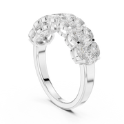 IGI Certified Lab Grown Diamond Engagement Ring with Princess & Marquise Diamonds | 1.40 CT| Solid 14K/18K Gold Liana Jewels