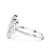 Liana Floral Crossover Lab-Grown Diamond Ring – 0.26 CT Liana Jewels