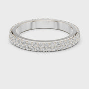 Minimal Lab-Grown Diamond Eternity Band in 14K Solid Gold – IGI Certified, 1.12 CT TW