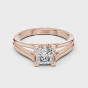 1.04 CT Princess Cut Lab Grown Diamond Solitaire Engagement Ring – IGI Certified
